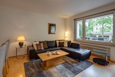Furnished 3-room apartment in prime location in Schwabing for rent 