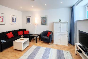 Nicely furnished souterrain apartment for rent 