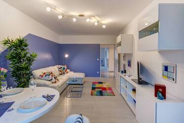 Brightly furnished 3-room apartment