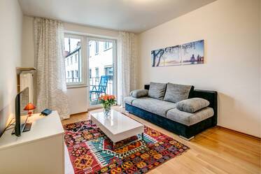 Untergiesing: Fully equipped 1.5-room apartment