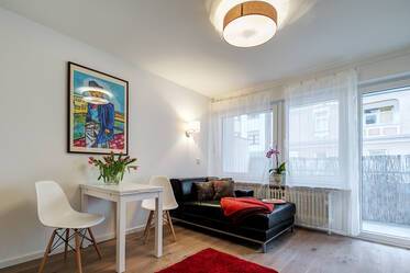 Munich-Obersendling, near the Isar: High-quality furnished 1-room apartment