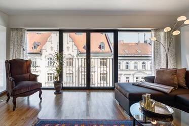 Elegant luxury 3-room apartment on two levels