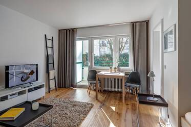 Stylishly furnished studio apartment in Schwabing
