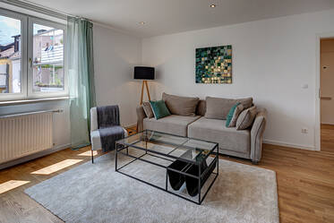 First occupancy: Beautifully furnished, modern 4-room apartment in prime location