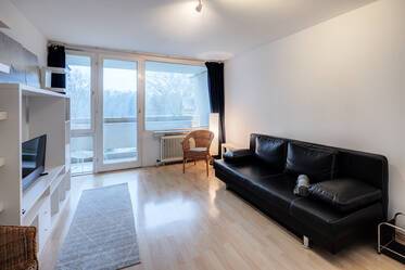 Furnished apartment with internet flatrate and sunny balcony