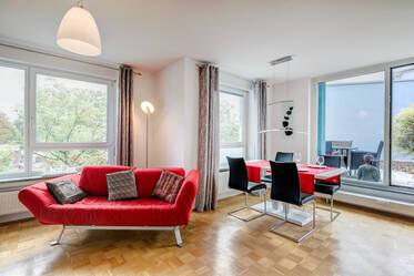 Roof-terrace apartment, east of Munich