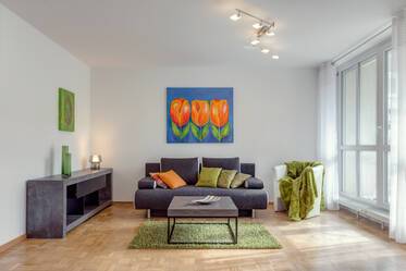 Friendly 1.5-room apartment with balcony and windowed bathroom