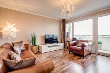 Modern, cozy apartment with washing machine and shared garden