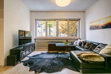 Modernly furnished flat with top connections to undergroundlines U2/5/7