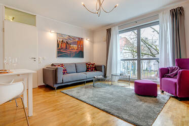 Centrally located in Haar: modernly furnished 2-room apartment