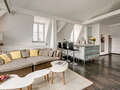 attic apartment München Schlachthofviertel 02 living room 10128