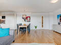 attic apartment München Am Hart 04 living room 10439