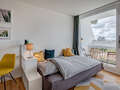 studio München Schwabing-Nord (zw. Leopoldstraße & Englischen Garten) 01 sleeping area 10753