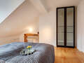 attic apartment München Schwabing-Nord (zw. Belgrad- & Leopoldstraße) 03 sleeping area 10759