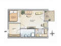 apartment München Westpark 01 floor plan 10928