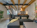 maisonette München Westend 02 living area 11814