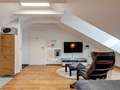 attic apartment München Au 02 living area 12102