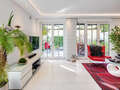 apartment with garden 	 München Schwabing (rechts der Leopoldstraße) 06 living area 12380