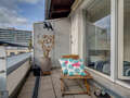 attic apartment München Sendling 03 roof terrace 12407