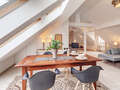 attic apartment München Nymphenburg 02 dining area 12497