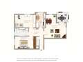 apartment München Moosach 01 floor plan 12800