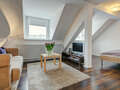attic apartment München Maxvorstadt 03 living room 1321
