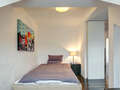 attic apartment München Maxvorstadt 03 sleeping area 1321