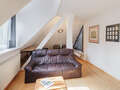 attic apartment München Laim 02 living room 13229