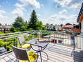 attic apartment München Berg am Laim 02 2. roof terrace 13504