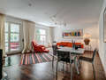 apartment with garden 	 München Herzogpark 05 living room 1401
