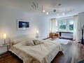 apartment with garden 	 München Herzogpark 01 sleeping area 1401