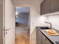 attic apartment München Lehel 04 kitchen 14280