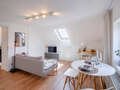 attic apartment München Daglfing 01 living area 14852