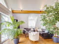 attic apartment München Untermenzing 03 living room 14986