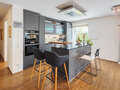 apartment with garden 	 München Trudering 02 kitchen 15002