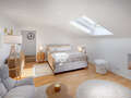 attic apartment Gmund am Tegernsee 01 sleeping area 15021