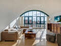 roof terrace apartment München Maxvorstadt - Westen 01 living room 1607