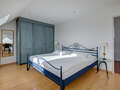 roof terrace apartment München Maxvorstadt - Westen 01 sleeping area 1607