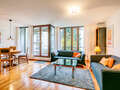apartment München Schwabing (rechts der Leopoldstraße) 01 living room 1976