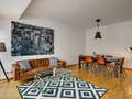roof terrace apartment München Maxvorstadt - Museumsviertel 01 living room 2