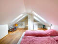 gallery apartment  München Schwabing (links der Leopoldstraße) 01 sleeping area 3679