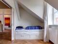 gallery apartment  München Schwabing (links der Leopoldstraße) 01 2. sleeping area 3679