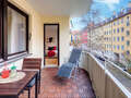 apartment München Schwabing-West (rund um den Hohenzollernplatz) 01 balcony 3827