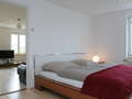 roof terrace apartment München Lehel 01 sleeping area 3850