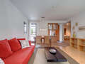 maisonette München Glockenbachviertel 04 living room 3866