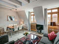 roof terrace apartment München Gärtnerplatzviertel 03 living room 4036