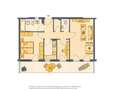 apartment with garden 	 München Schwanthalerhöhe 01 floor plan 4454