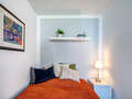 apartment München Maxvorstadt - Universitätsviertel 02 sleeping area 4668
