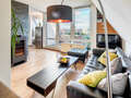 roof terrace apartment München Isarvorstadt 05 living room 5524