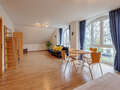 attic apartment München Waldtrudering 01 living area 6182
